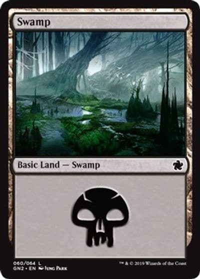 Swamp 060 Magic Game Night 2019 Magic card