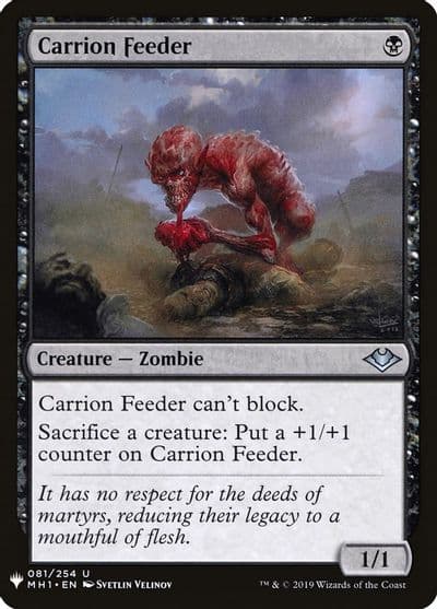 Carrion Feeder The List Reprints Magic card