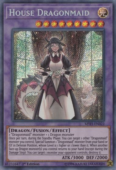 House Dragonmaid Mystic Fighters Yu-Gi-Oh! card