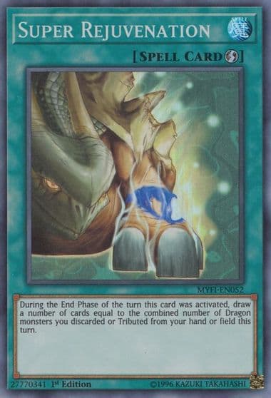 Super Rejuvenation Mystic Fighters Yu-Gi-Oh! card