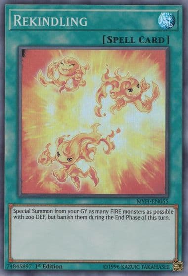 Rekindling Mystic Fighters Yu-Gi-Oh! card