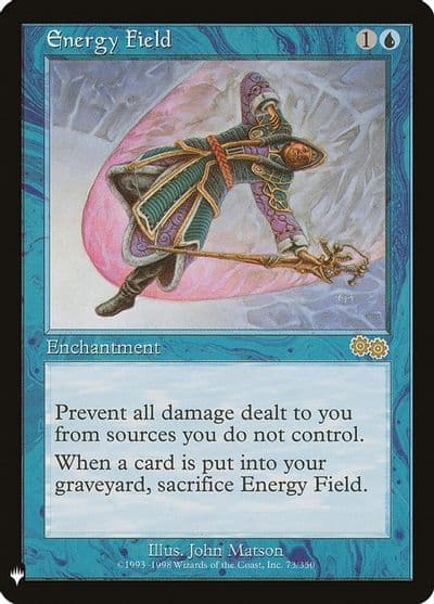 Energy Field The List Reprints Magic card