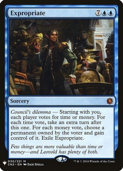 Expropriate The List Reprints Magic card