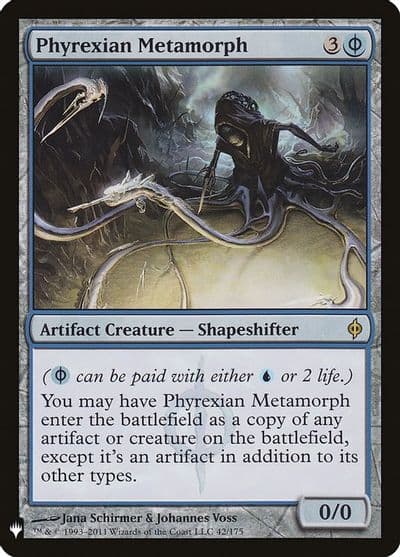 Phyrexian Metamorph The List Reprints Magic card