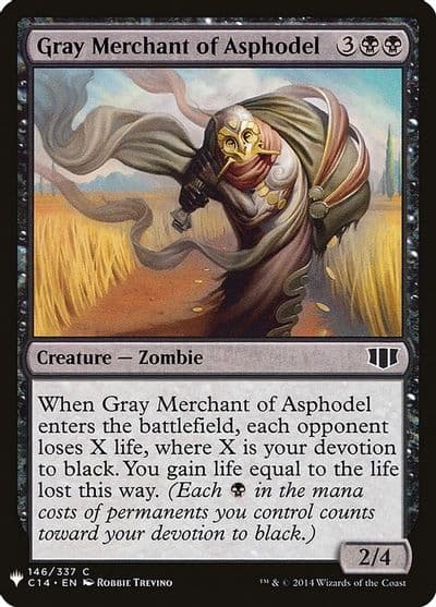 Gray Merchant of Asphodel The List Reprints Magic card