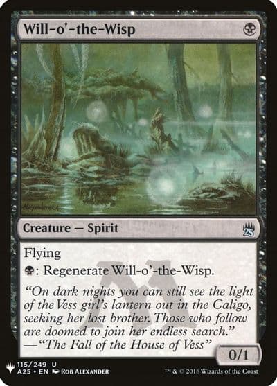 Will o the Wisp The List Reprints Magic card