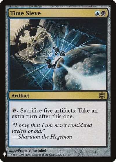 Time Sieve The List Reprints Magic card