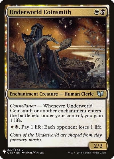 Underworld Coinsmith The List Reprints Magic card