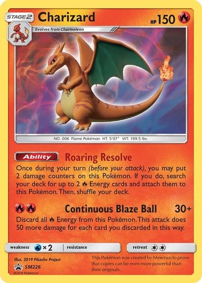 Charizard - SM226 SM Promos Pokemon card
