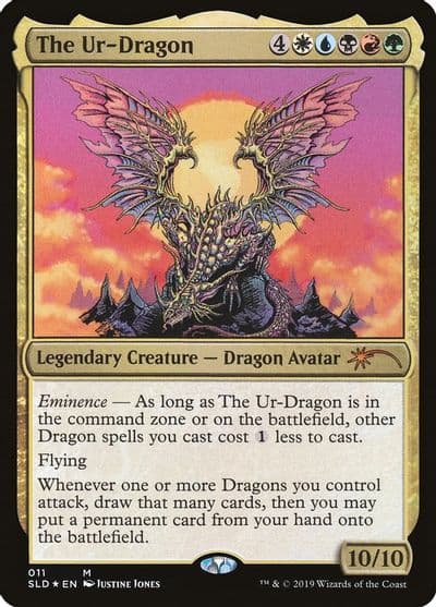 The Ur Dragon Secret Lair Drop Series Magic card