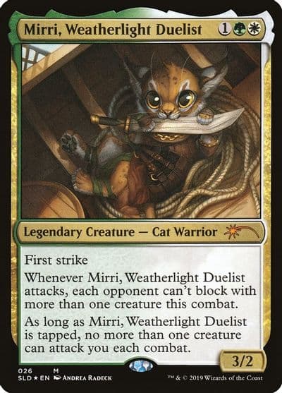 Mirri Weatherlight Duelist Secret Lair Drop Series Magic card