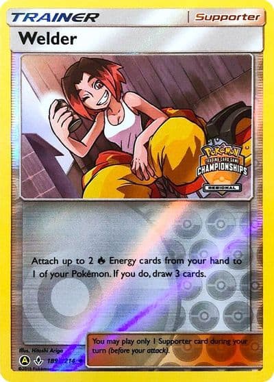 Welder - 189a/214 (Regional Championships) League & Championship Cards Pokemon card