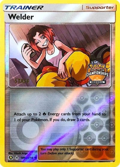 Welder - 189a/214 (Regional Championships) [Staff] League & Championship Cards Pokemon card