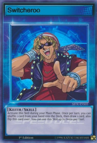 Switcheroo Speed Duel: Trials of the Kingdom Yu-Gi-Oh! card