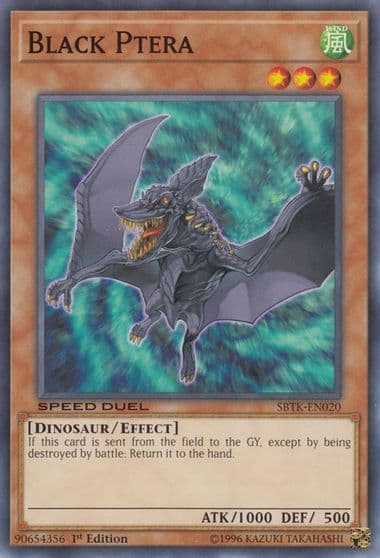 Black Ptera Speed Duel: Trials of the Kingdom Yu-Gi-Oh! card