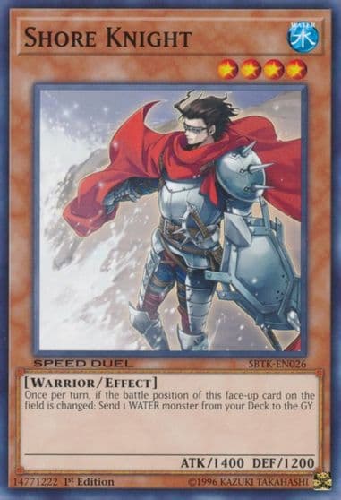 Shore Knight Speed Duel: Trials of the Kingdom Yu-Gi-Oh! card