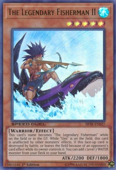 The Legendary Fisherman II Speed Duel: Trials of the Kingdom Yu-Gi-Oh! card