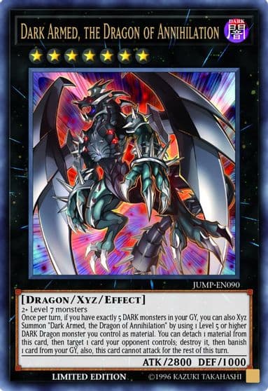 Dark Armed the Dragon of Annihilation Shonen Jump Magazine Promos Yu-Gi-Oh! card
