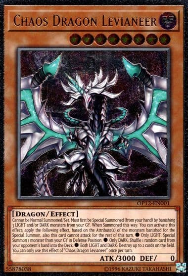 Chaos Dragon Levianeer UTR OTS Tournament Pack 12 Yu-Gi-Oh! card