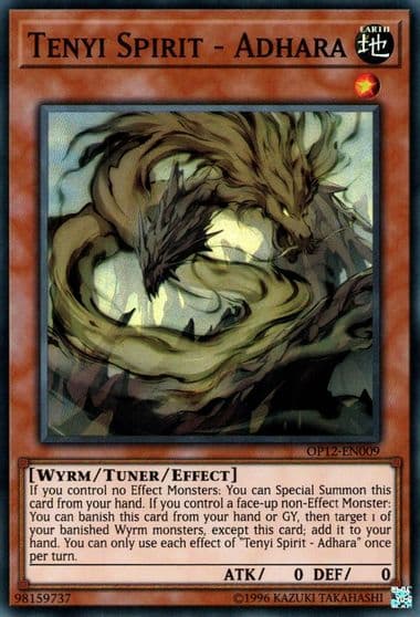Tenyi Spirit Adhara OTS Tournament Pack 12 Yu-Gi-Oh! card