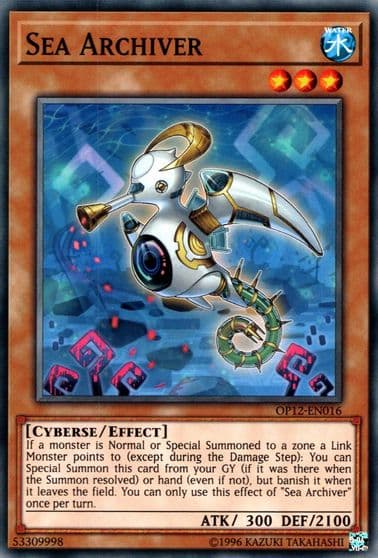 Sea Archiver OTS Tournament Pack 12 Yu-Gi-Oh! card