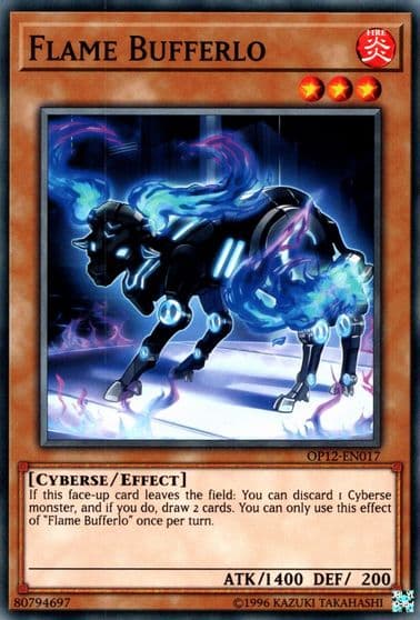 Flame Bufferlo OTS Tournament Pack 12 Yu-Gi-Oh! card