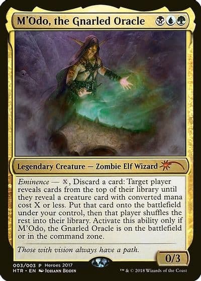 MOdo the Gnarled Oracle Unique and Miscellaneous Promos Magic card