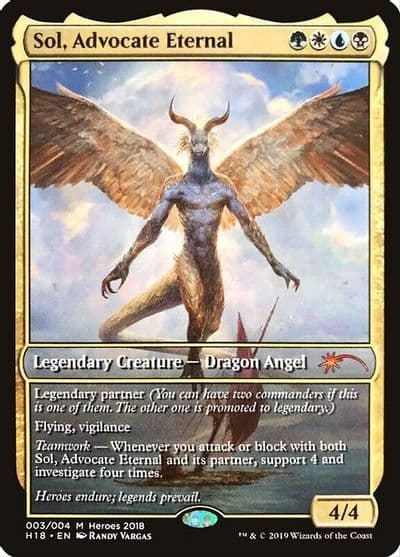 Sol Advocate Eternal Unique and Miscellaneous Promos Magic card