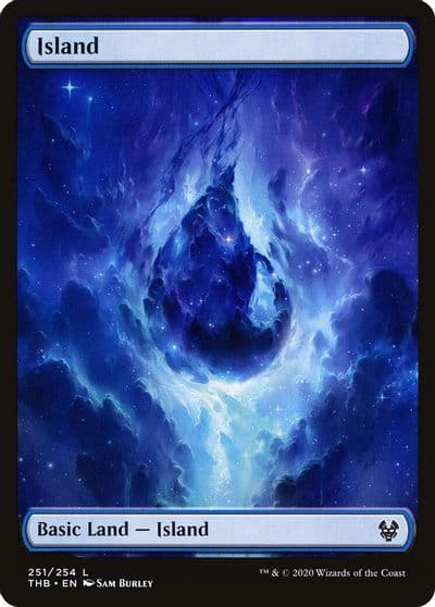 Island Theros Beyond Death Magic card