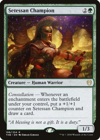 Setessan Champion Theros Beyond Death Magic card