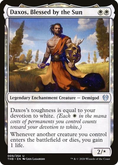 Daxos Blessed by the Sun Theros Beyond Death Magic card