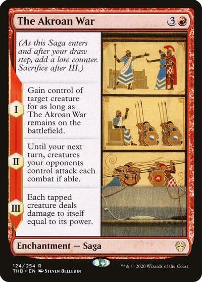 The Akroan War Theros Beyond Death Magic card