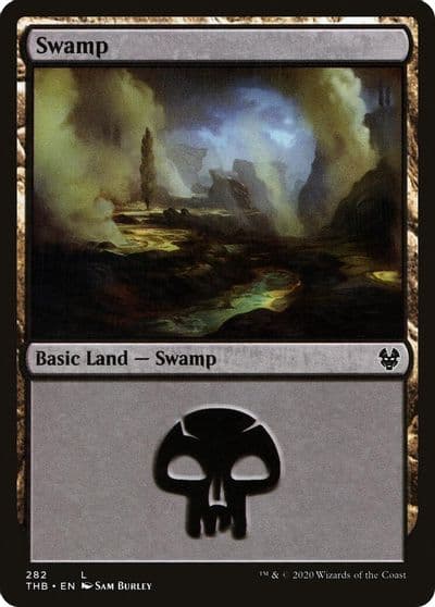 Swamp 282 Theros Beyond Death Magic card