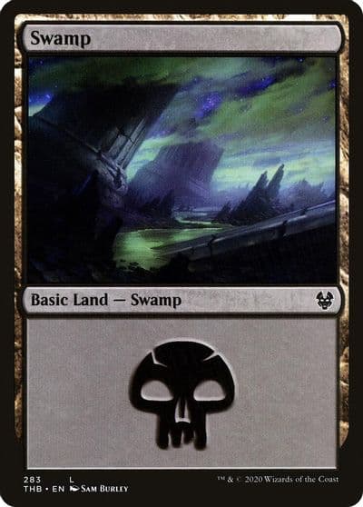 Swamp 283 Theros Beyond Death Magic card