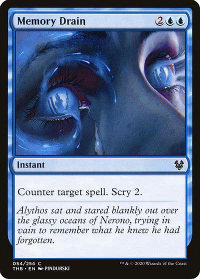 Memory Drain Theros Beyond Death Magic card