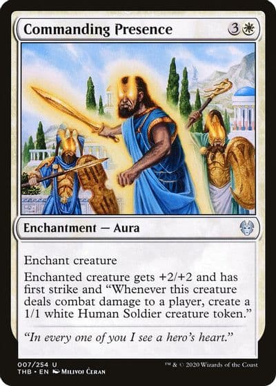 Commanding Presence Theros Beyond Death Magic card
