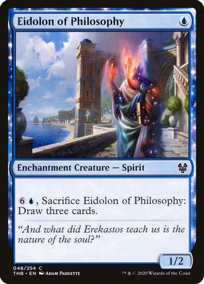 Eidolon of Philosophy Theros Beyond Death Magic card