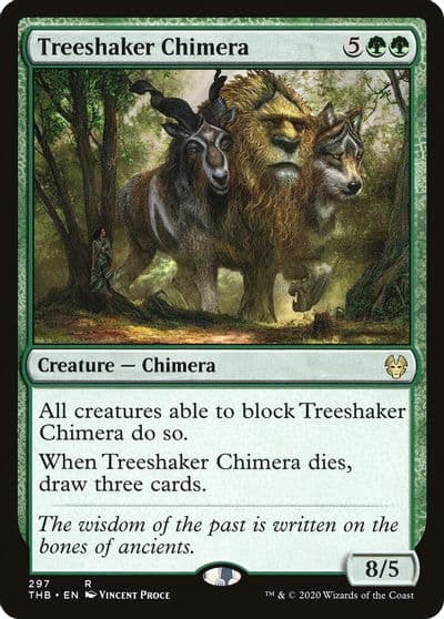 Treeshaker Chimera Theros Beyond Death Magic card