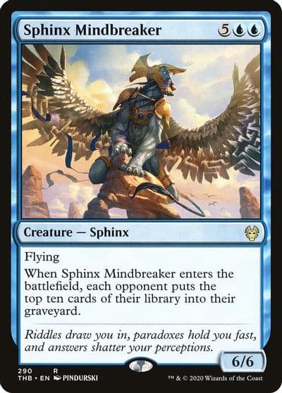 Sphinx Mindbreaker Theros Beyond Death Magic card