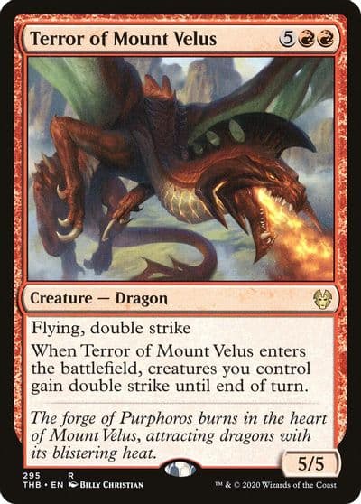 Terror of Mount Velus Theros Beyond Death Magic card