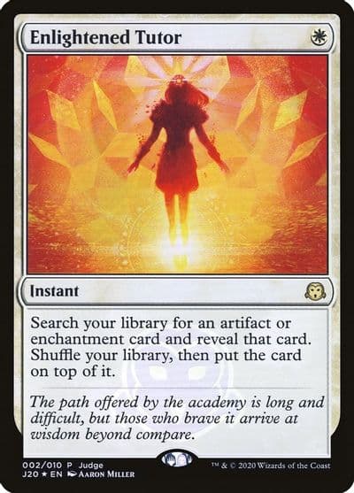 Enlightened Tutor Judge Promos Magic card