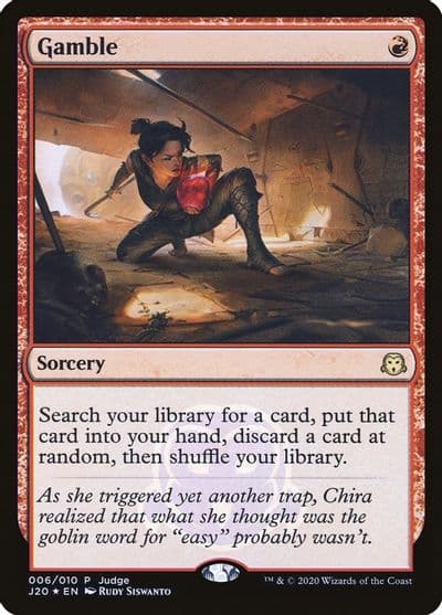 Gamble Judge Promos Magic card