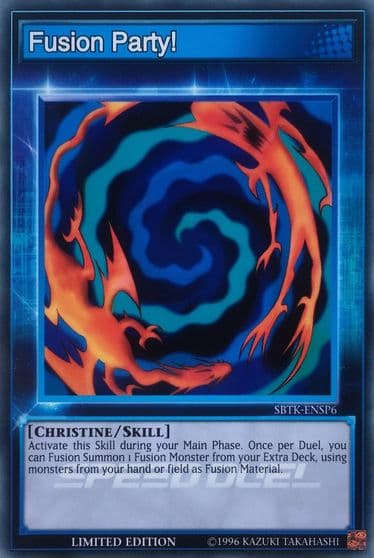 Fusion Party Speed Duel: Trials of the Kingdom Yu-Gi-Oh! card