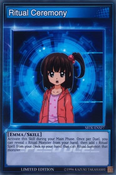 Ritual Ceremony Speed Duel: Trials of the Kingdom Yu-Gi-Oh! card