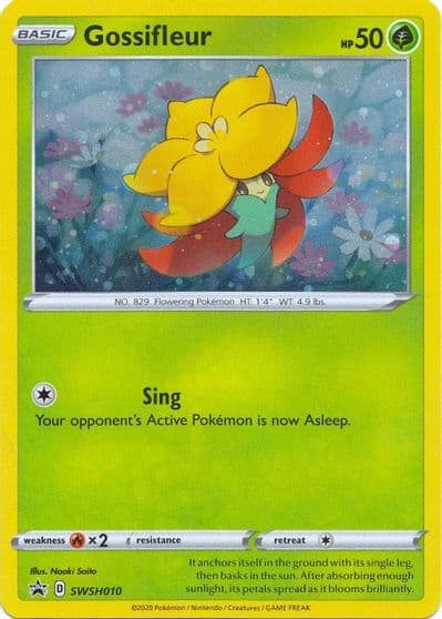 Gossifleur - SWSH010 SWSH: Sword & Shield Promo Cards Pokemon card