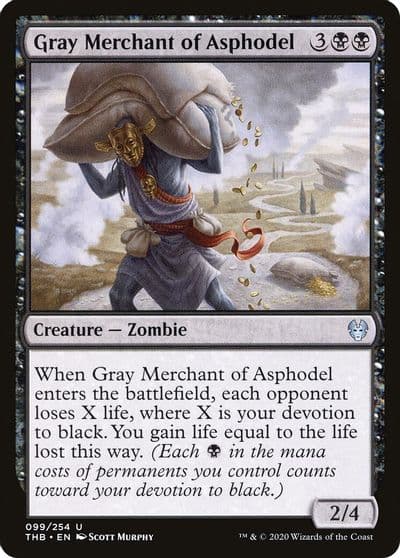 Gray Merchant of Asphodel Theros Beyond Death Magic card