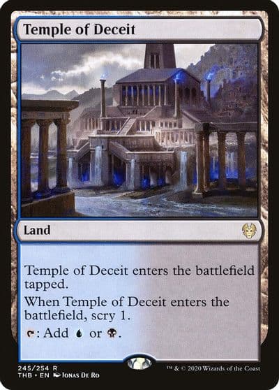 Temple of Deceit Theros Beyond Death Magic card