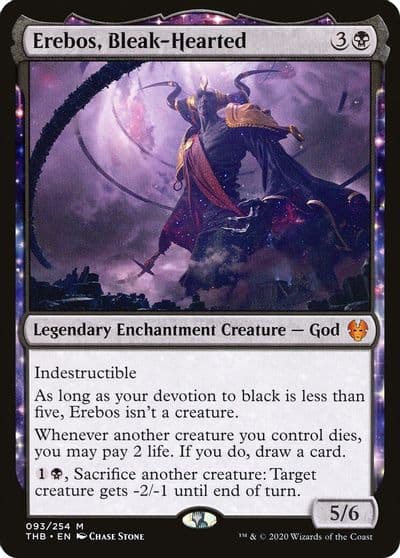 Erebos Bleak Hearted Theros Beyond Death Magic card