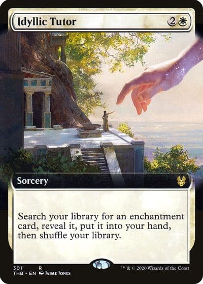 Idyllic Tutor Extended Art Theros Beyond Death Magic card