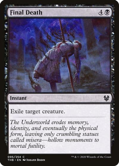 Final Death Theros Beyond Death Magic card